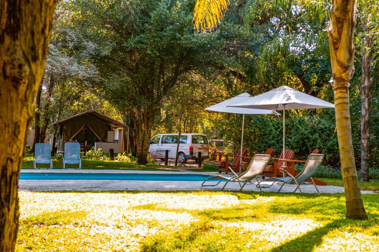 Zambezi Mubala Camp Hotel Katima Mulilo Bagian luar foto